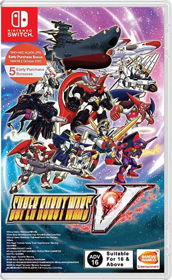 Super Robot Wars V [Asia Import : Plays in English] - Nintendo Switch