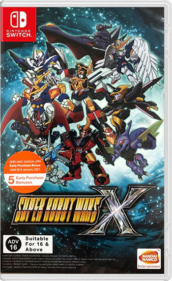 Super Robot Wars X [Asia Import : English Cover & Plays in English] - Nintendo Switch