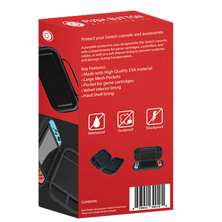 Switch Travel Case - Black - Nintendo Switch - Image 2