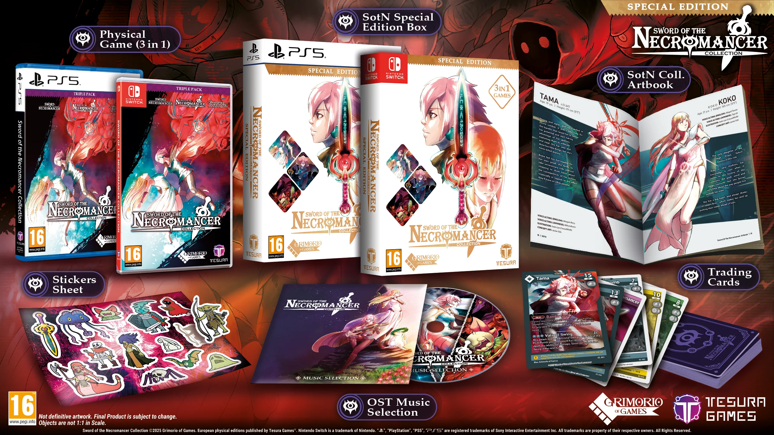 Sword of the Necromancer Collection [Special Edition] [EU Import] - PlayStation 5 - Image 2