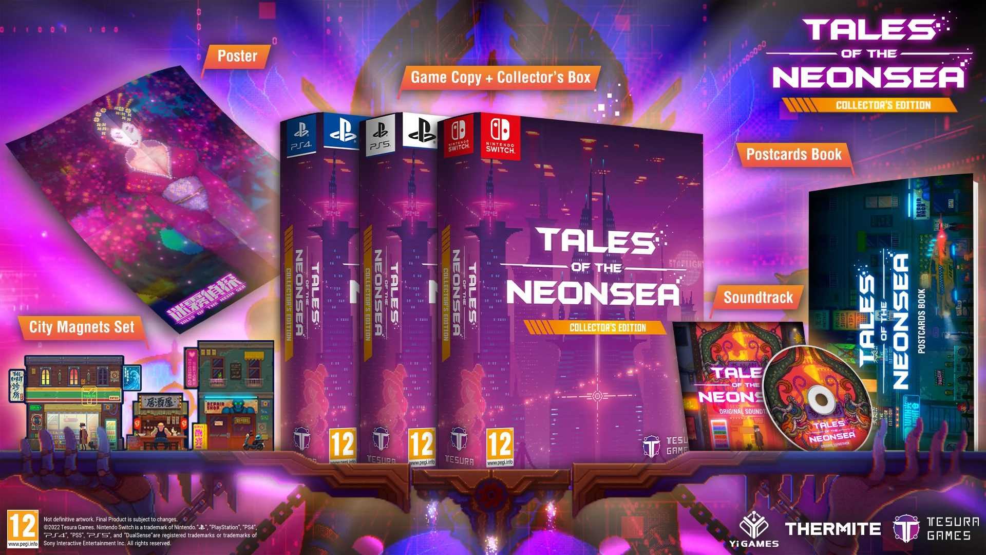 Tales of the Neon Sea Collector's Edition [PEGI Import] - PlayStation 4 - Image 2