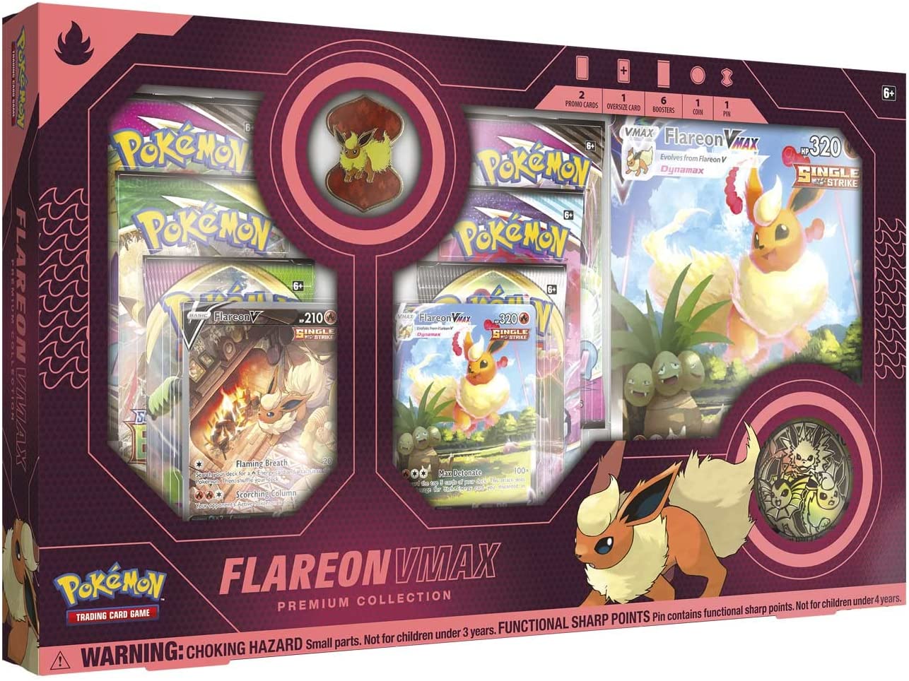 TCG - FLAREON VMAX PREMIUM COLLECTION