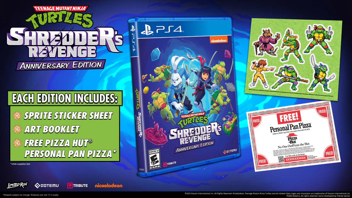 Teenage Mutant Ninja Turtles: Shredder's Revenge Anniversary Edition [Limited Run Games] - PlayStation 4 - Image 3