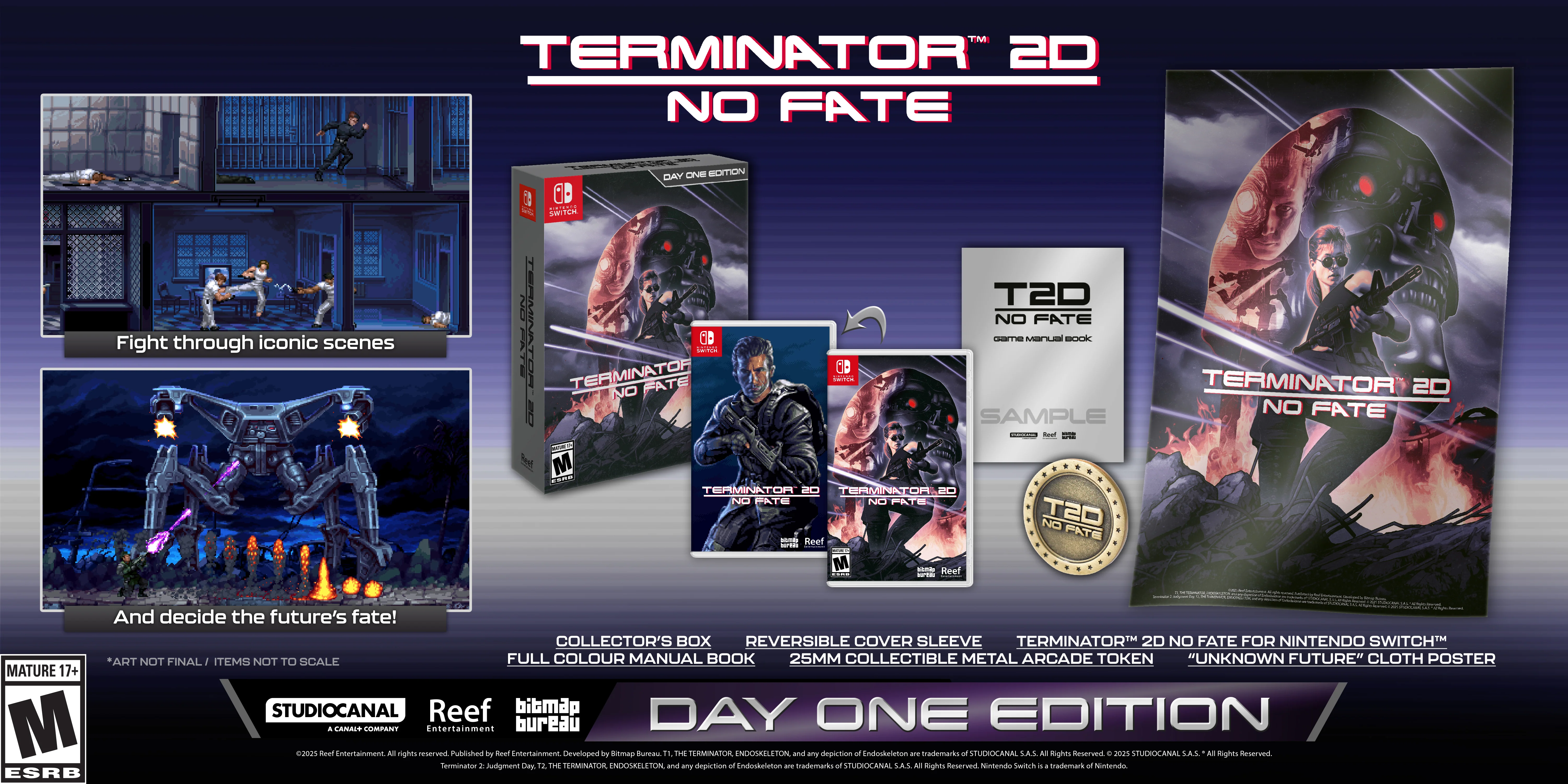Terminator 2D: NO FATE [Collector's Edition] - Nintendo Switch (FREE SHIPPING) - Image 3