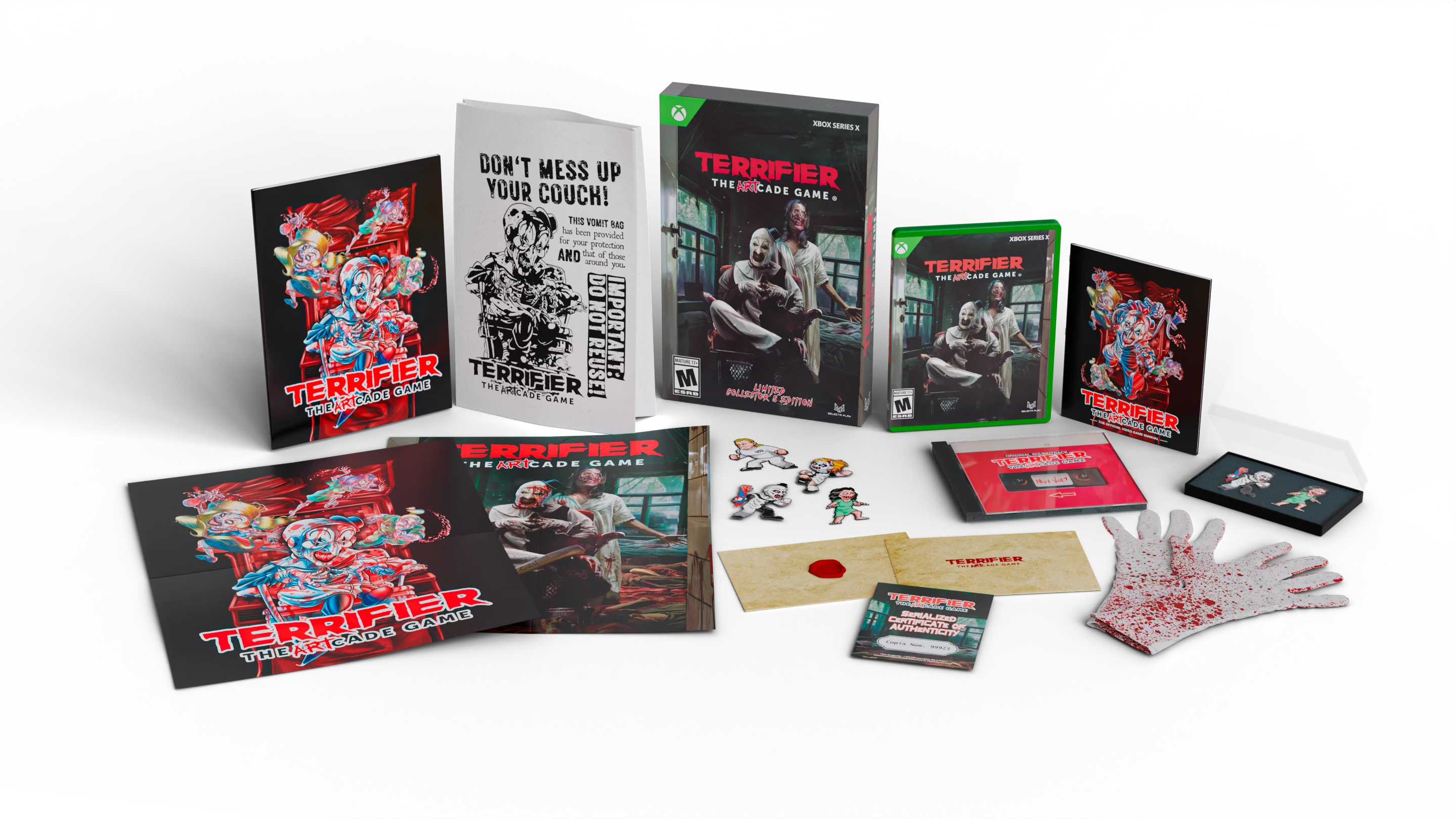 Terrifier: The ARTcade Game [Limited Edition] - Xbox Series X  (VGP EXCLUSIVE BONUS STAND) - Image 2
