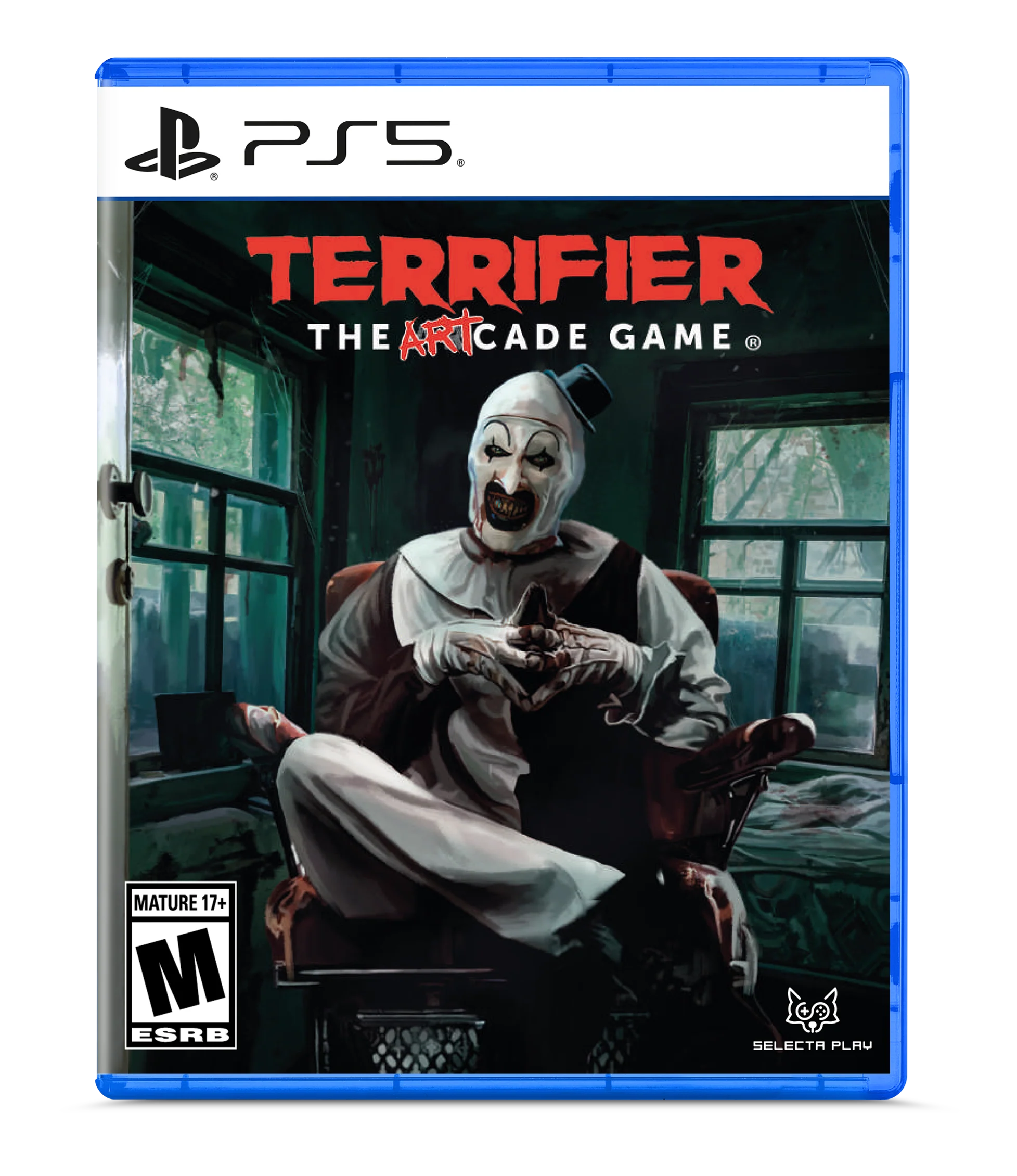 Terrifier: The ARTcade Game [Standard Edition] - Playstation 5 (FREE SHIPPING) (VGP EXCLUSIVE BONUS STAND)
