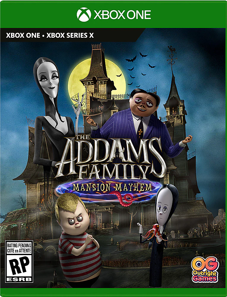 THE ADDAMS FAMILY MANSION MAYHEM - XBOX ONE / XBOX SERIES X