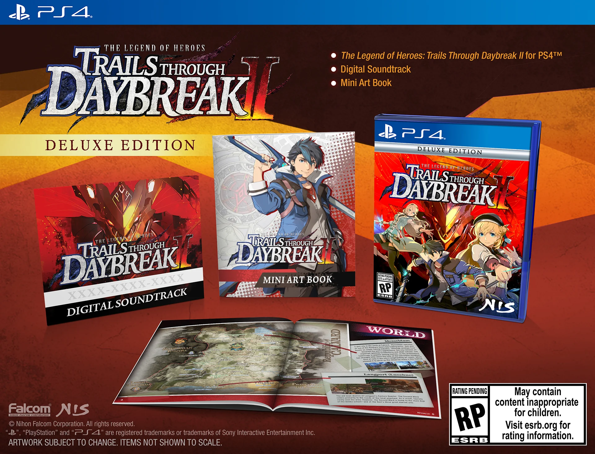 The Legend of Heroes: Trails through Daybreak II - Deluxe Edition - PlayStation 4 - Image 2