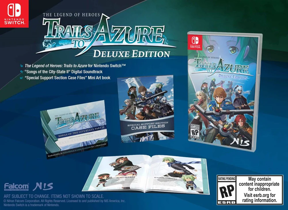 The Legend of Heroes Trails to Azure Deluxe Edition - Nintendo Switch - Image 2
