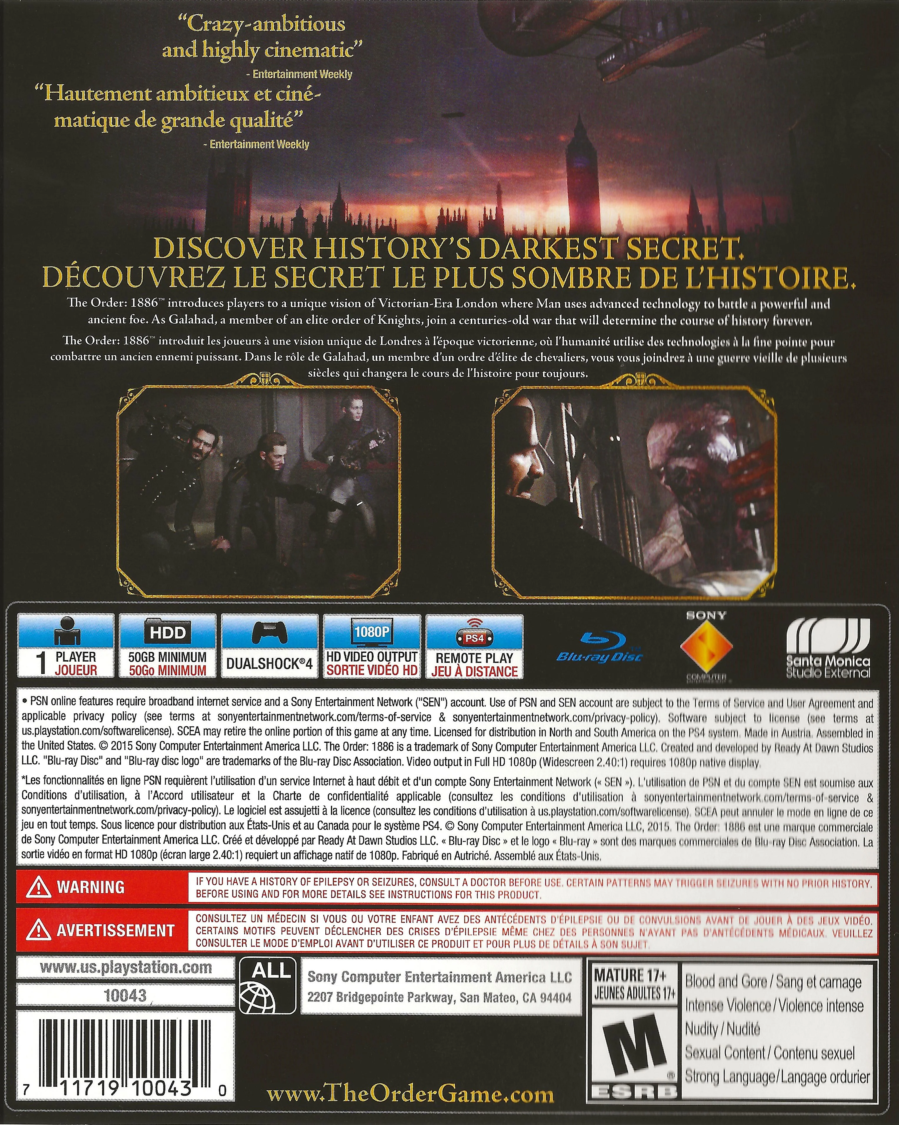 The Order 1886 - Playstation 4 - Image 2