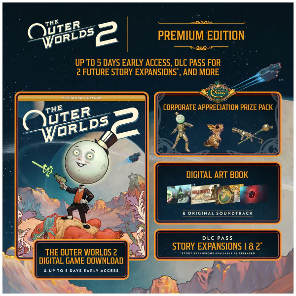 Outer Worlds 2 Premium Edition (Disc) – Xbox Series X [Free Shipping] - Image 2