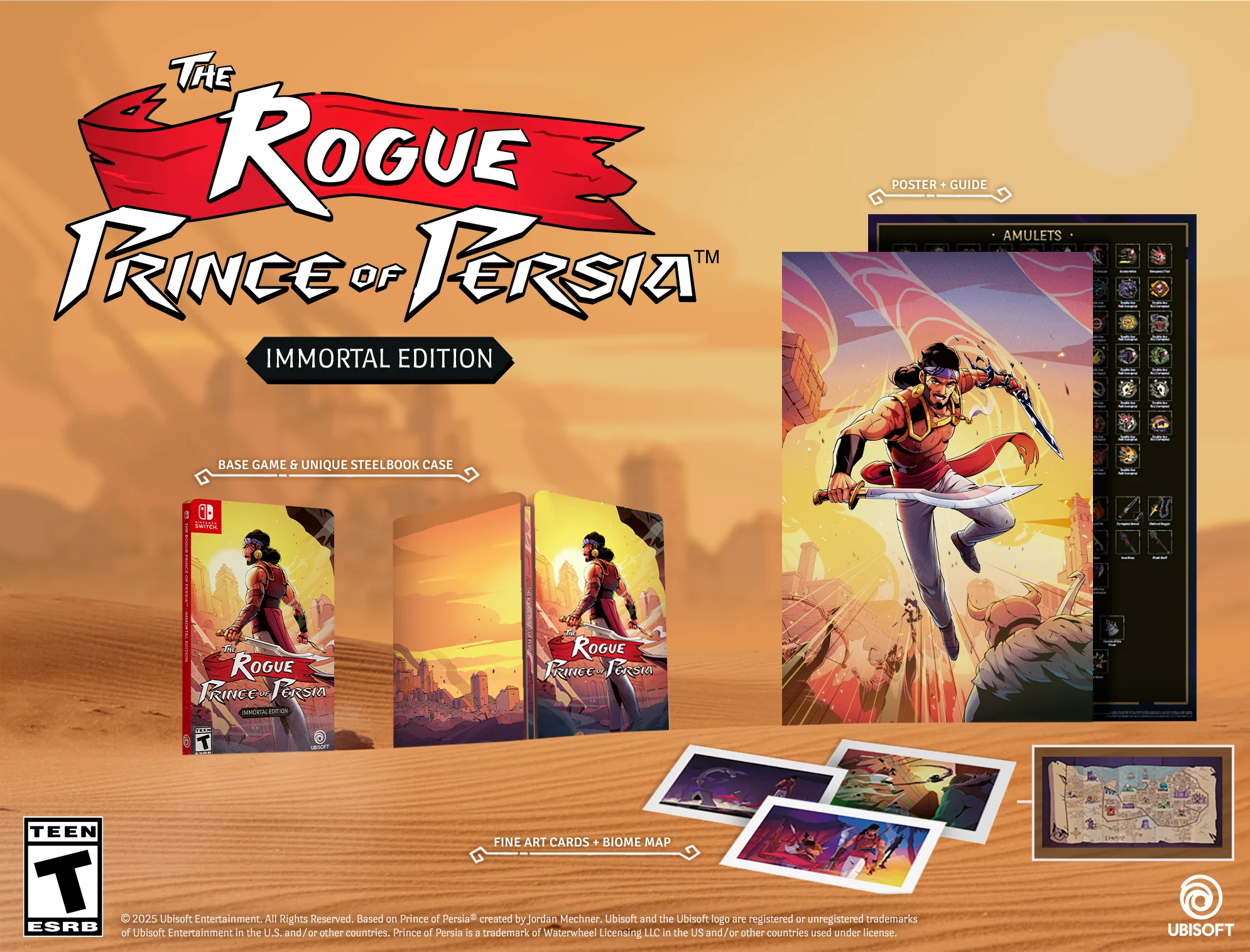 The Rogue Prince of Persia Immortal Edition - [Game-Key Card] Nintendo Switch 2 (PRE-ORDER)