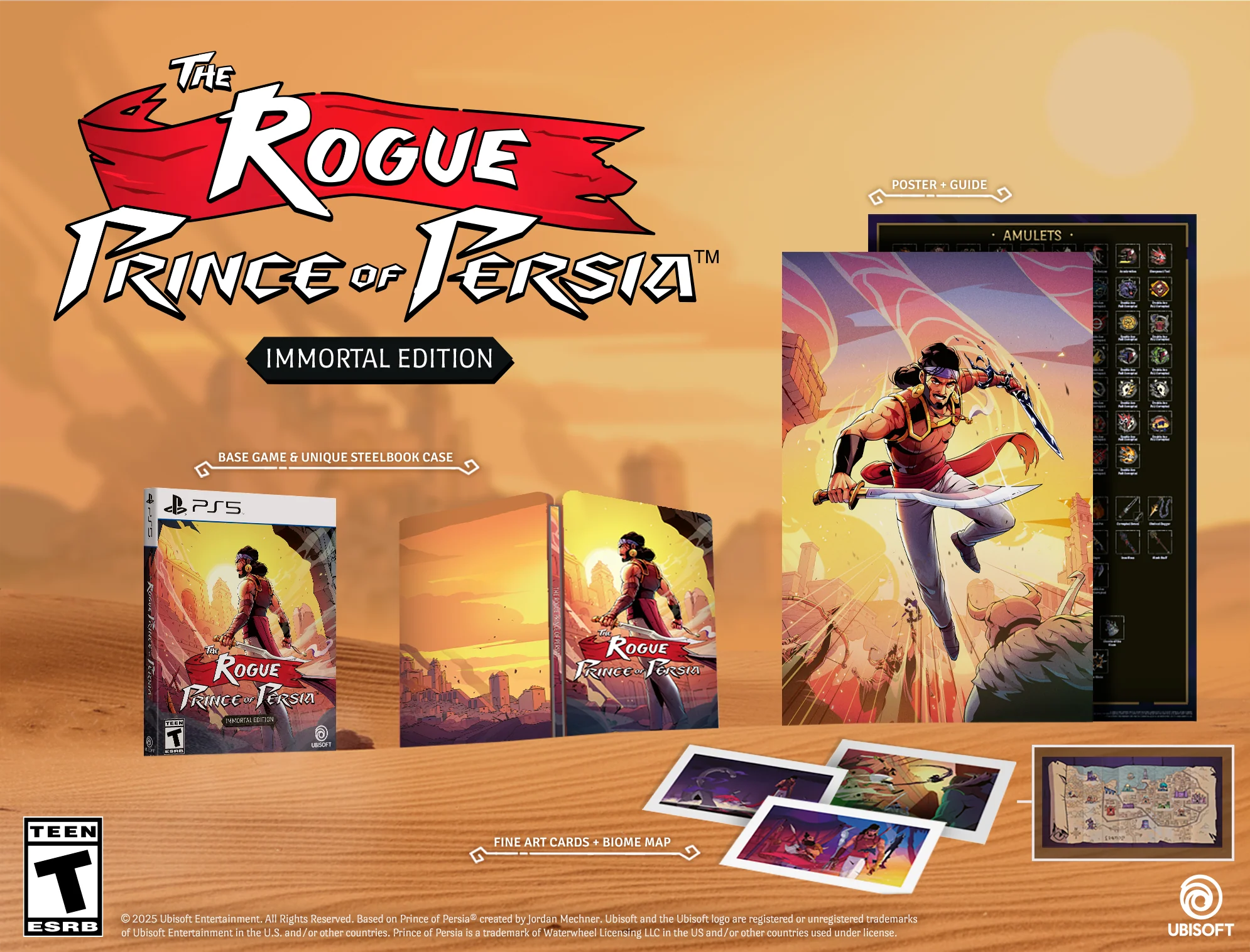 The Rogue Prince of Persia Immortal Edition - PlayStation 5 (PRE-ORDER)