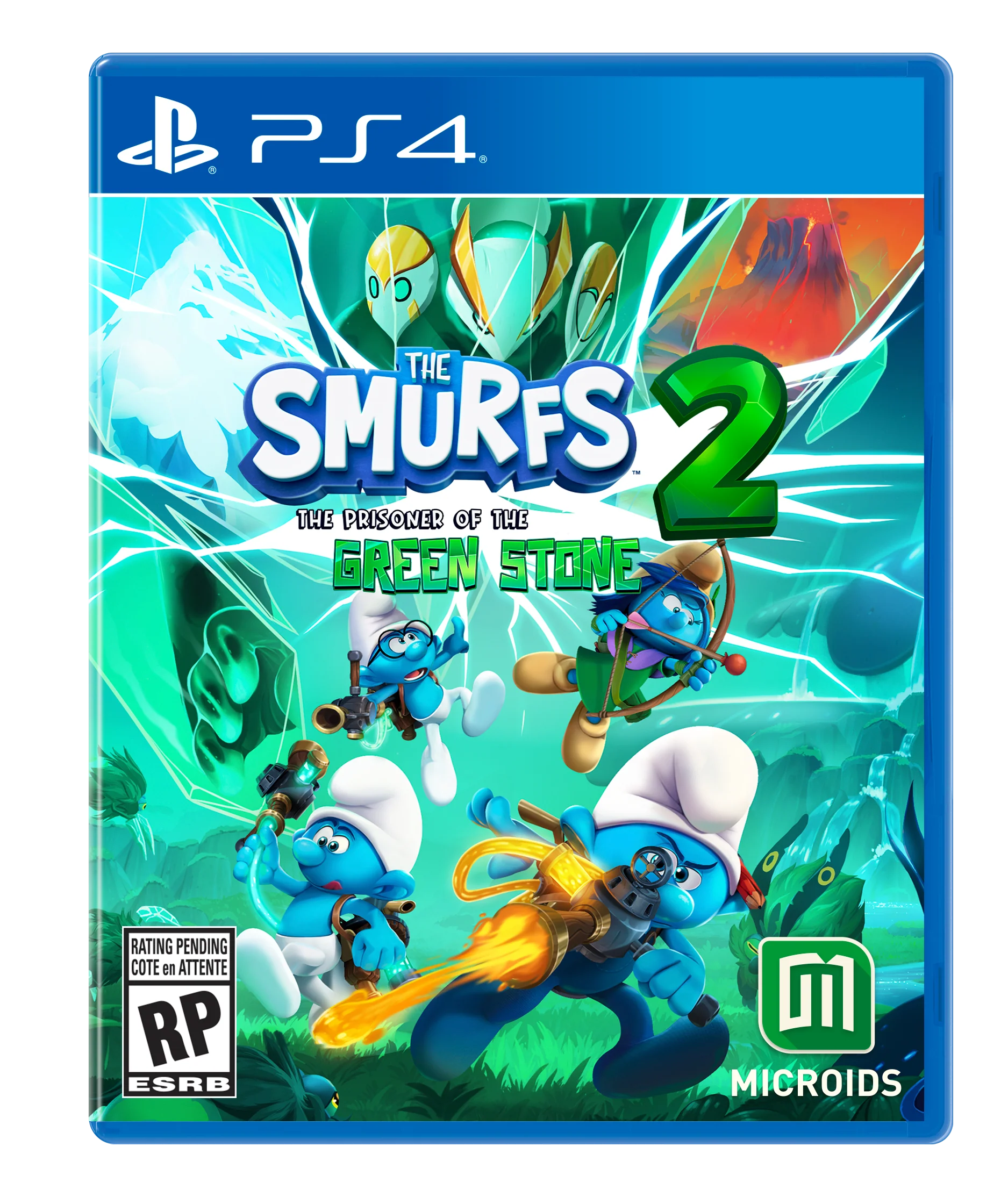 THE SMURFS 2 PRISONER OF THE GREEN STONE - PS4