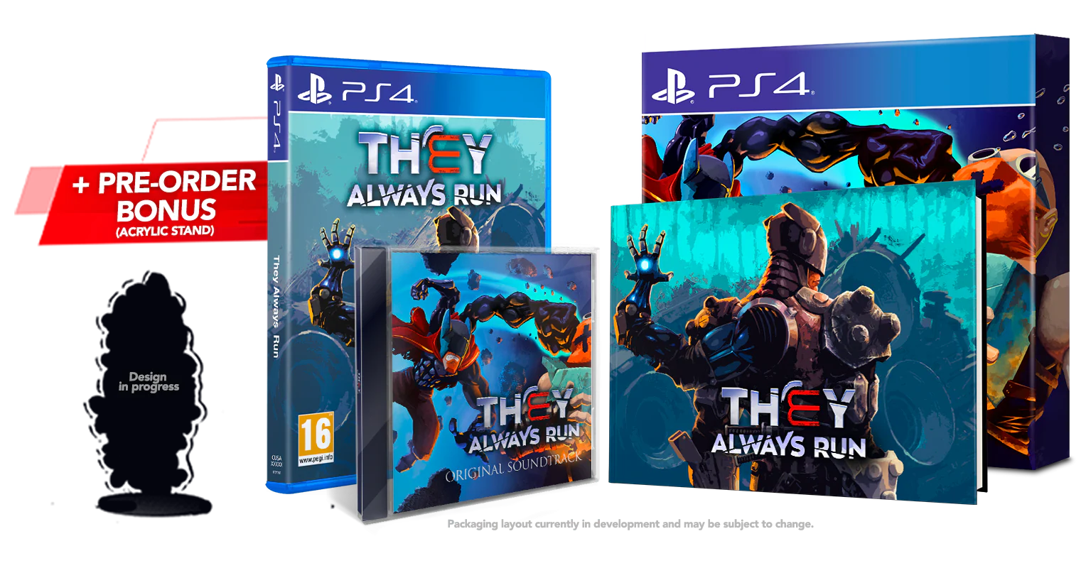 They Always Run [Collector's Edition] - PlayStation 4 [Red Art Games] [PEGI Import]