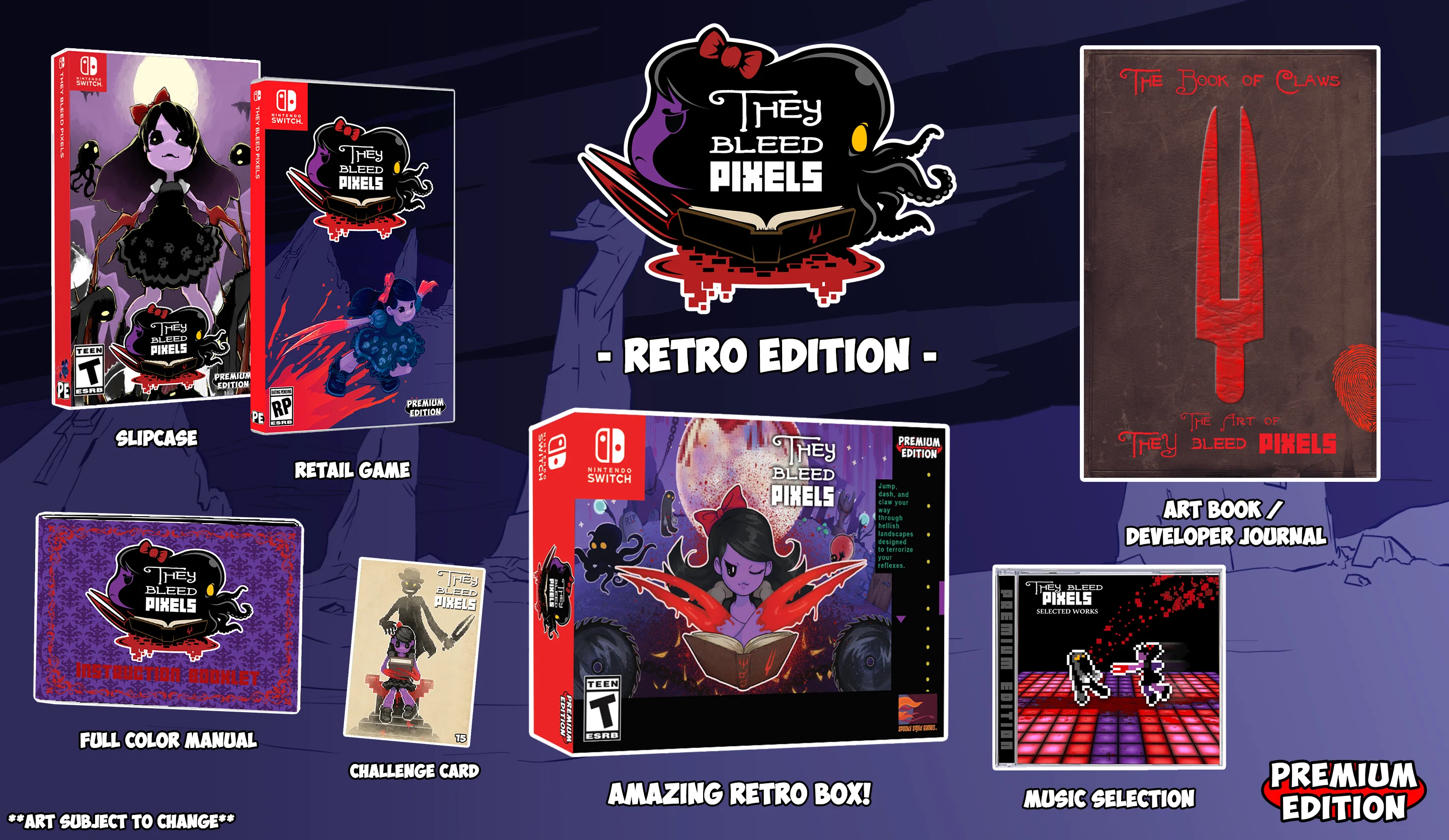 THEY BLEED PIXELS [RETRO EDITION] [PREMIUM EDITION GAMES SERIES 5] - SWITCH - Image 2