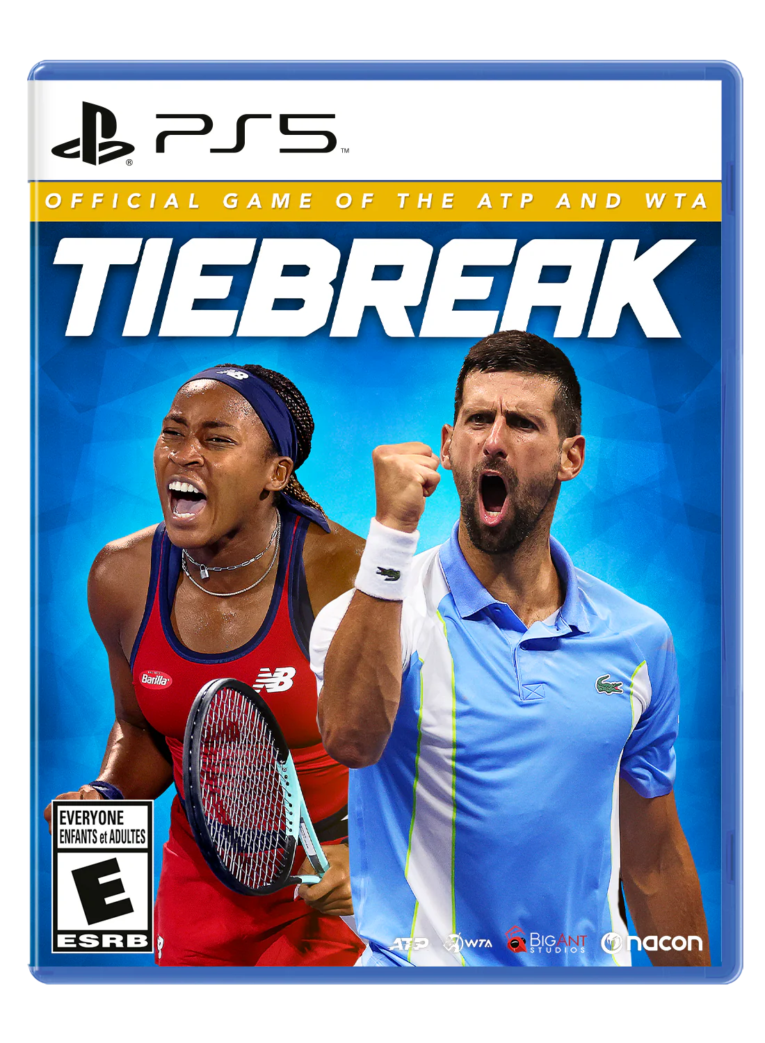 Tiebreak the Official Game of the ATP and WTA - Playstation 5