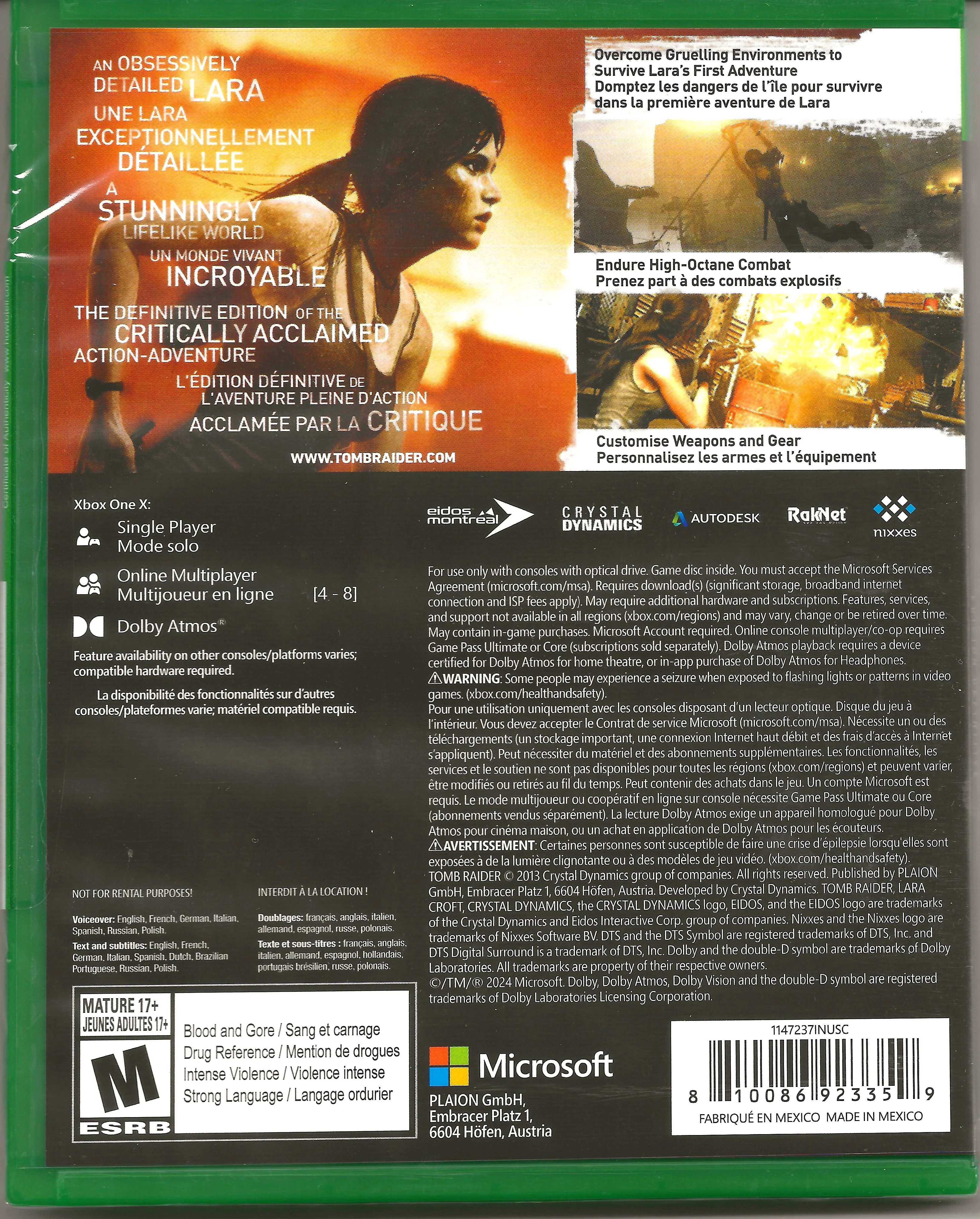 Tomb Raider: Definitive Edition - Xbox One - Image 2