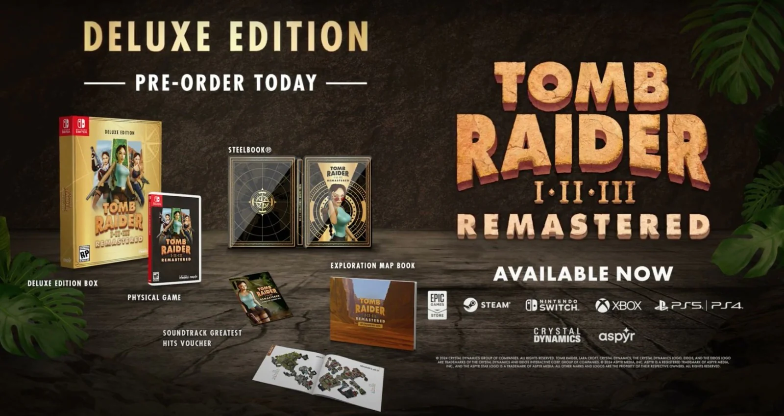 Tomb Raider I-III Remastered Deluxe Edition - Nintendo Switch - Image 2