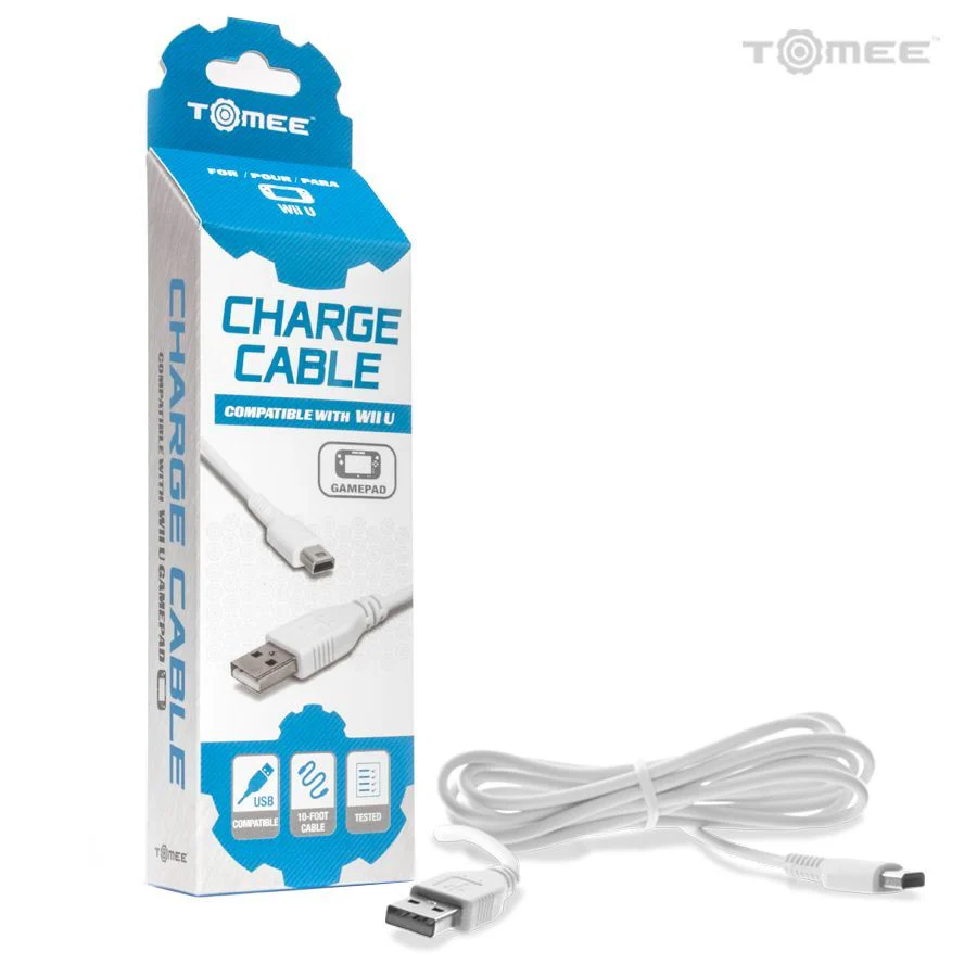 Tomee Charge Cable For Wii U® Gamepad®