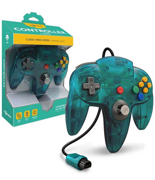 Tomee Controller For N64® (Turquoise)