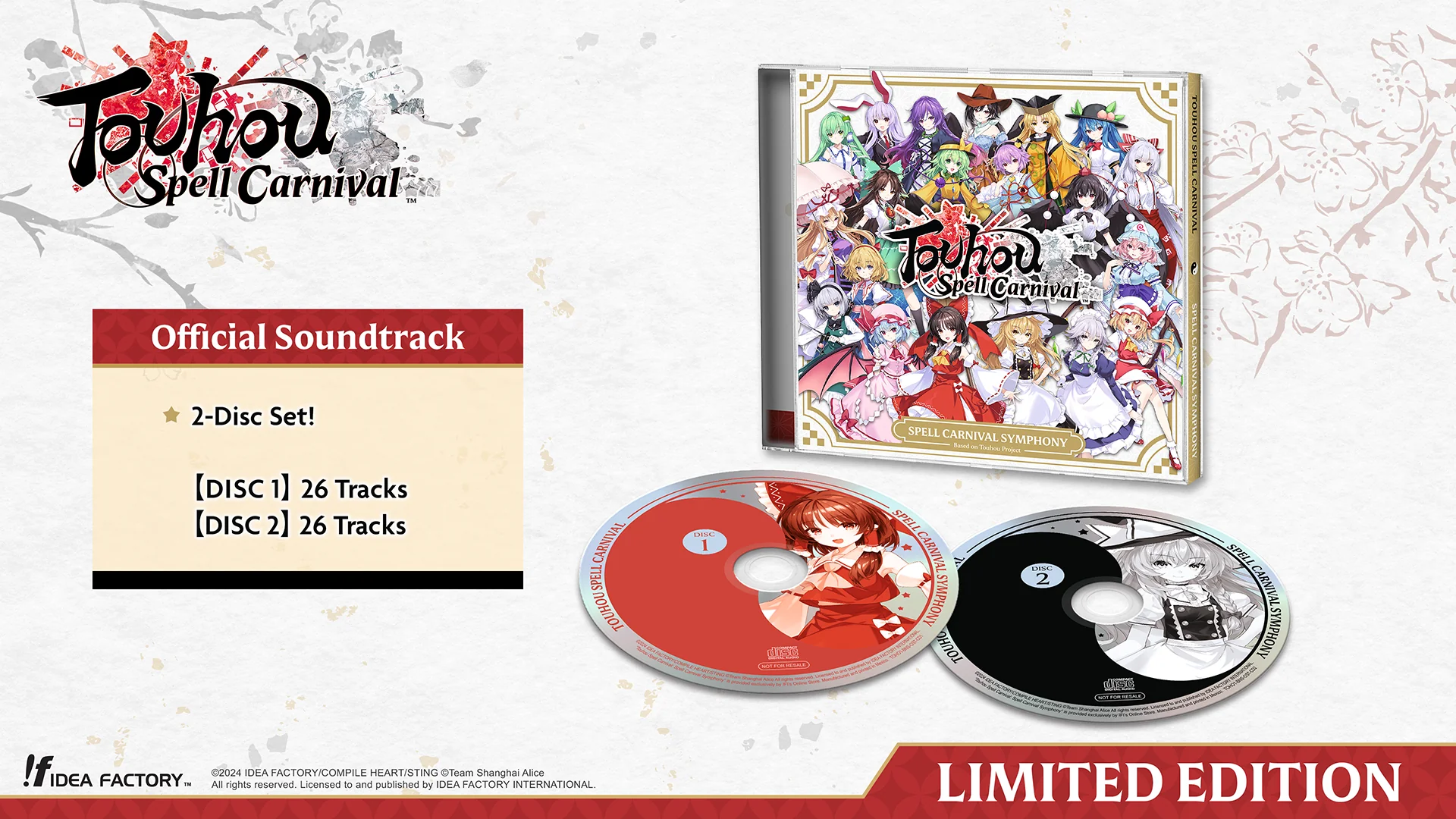 Touhou Spell Carnival [Limited Edition] - Playstation 4 - Image 3