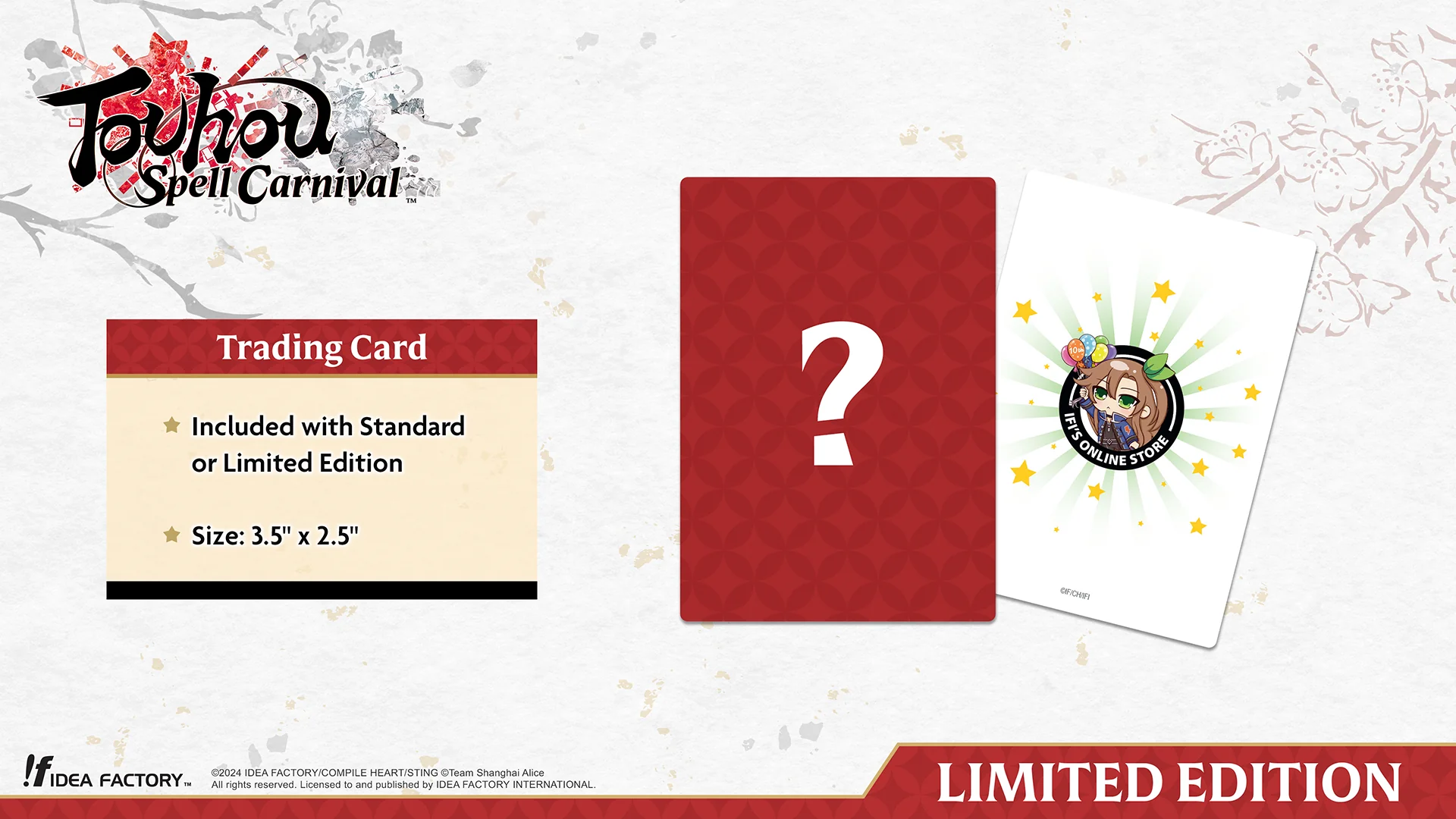 Touhou Spell Carnival [Limited Edition] - Playstation 5 - Image 8