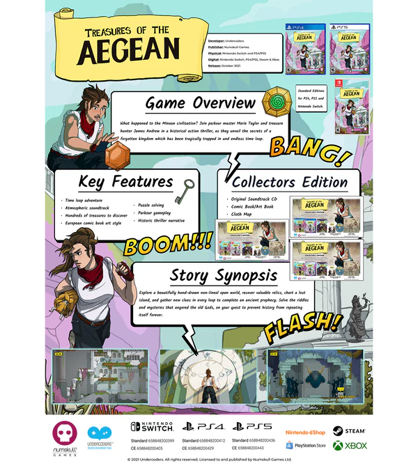 TREASURES OF THE AEGEAN - Nintendo Switch - Image 2