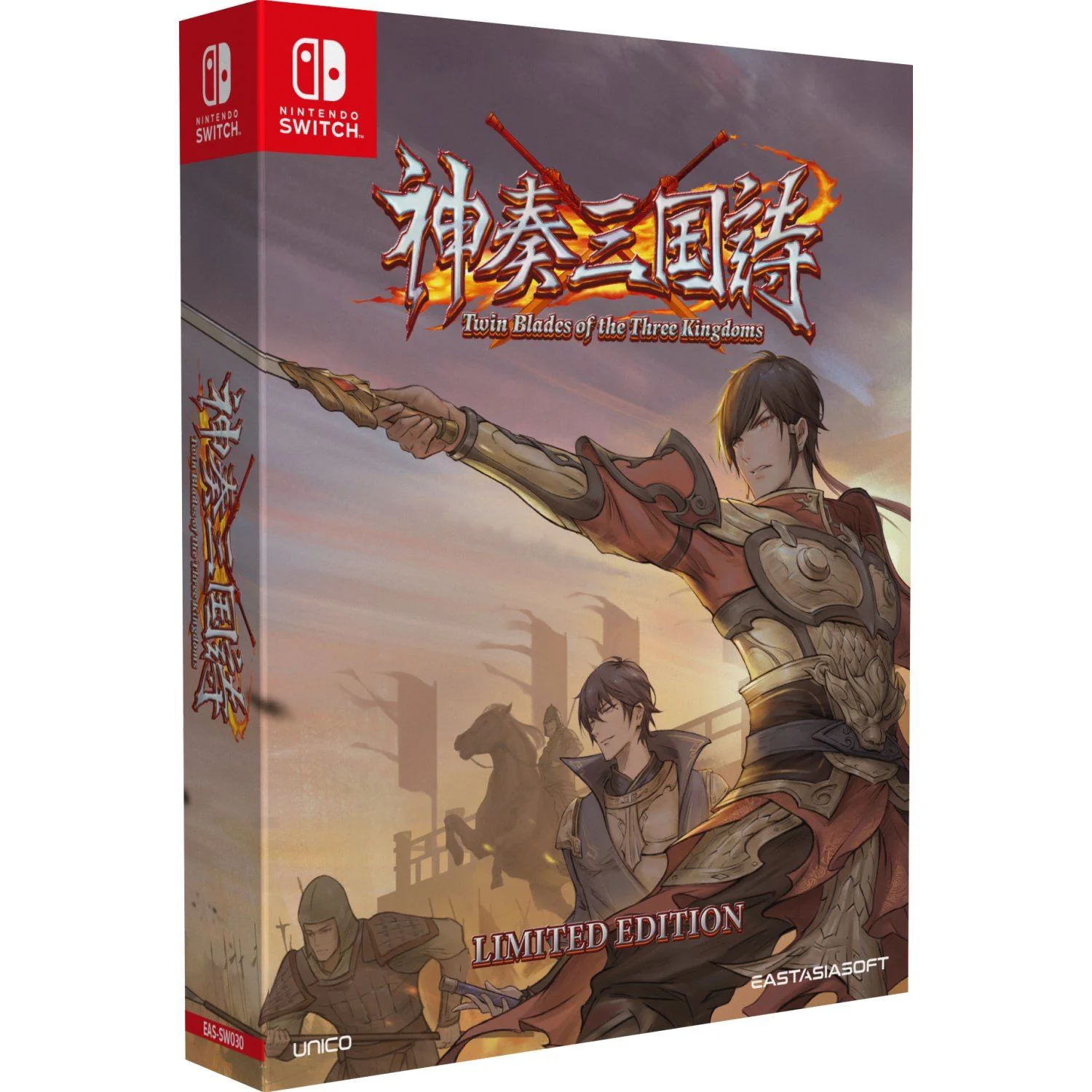 Twin Blades of the Three Kingdoms [Limited Edition] - SWITCH [PLAY EXCLUSIVES]
