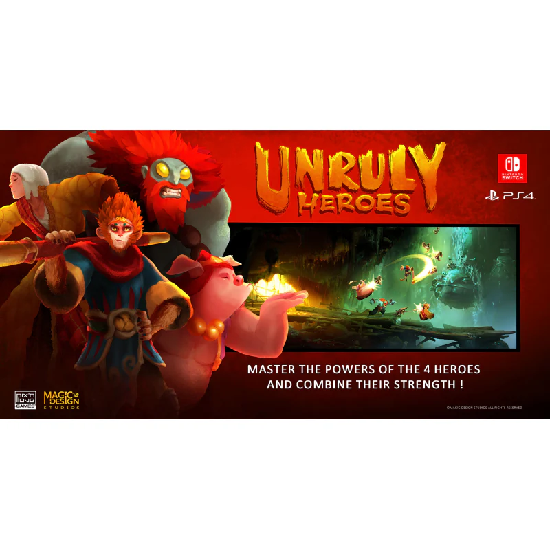 Unruly Heroes [EU Import] - Nintendo Switch - Image 3