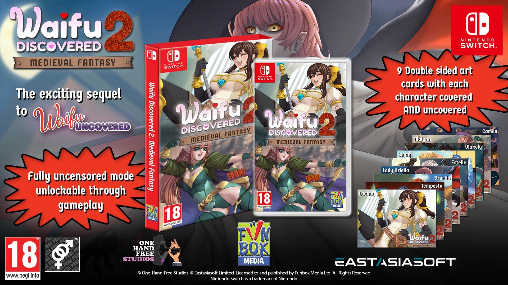 Waifu Discovered 2: Medieval Fantasy - Nintendo Switch [PEGI Import] - Image 2