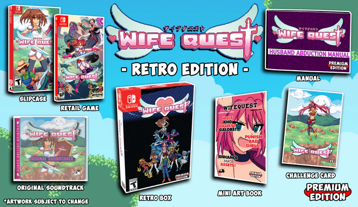 WIFE QUEST [RETRO EDITION] [PREMIUM EDITION GAMES SERIES 6] - SWITCH