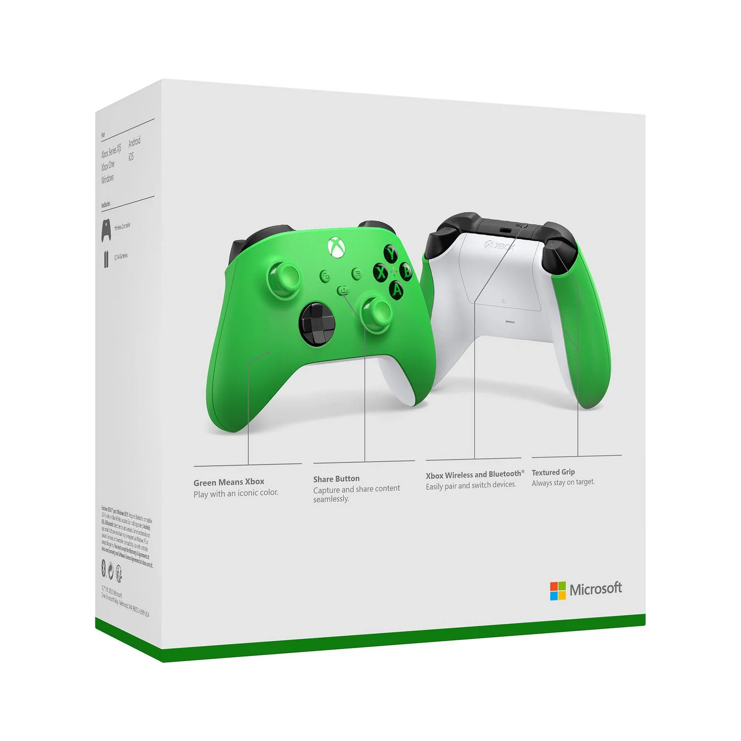 Xbox Wireless Controller – ( Velocity Green ) for Xbox Series X|S, Xbox One, and Windows 10 Devices - Image 7
