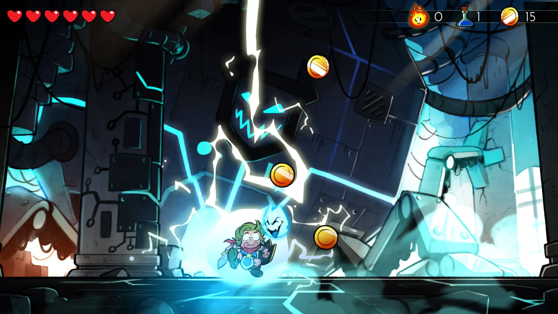 Wonder Boy The Dragons Trap (Only Ships in Canada) - Playstation 4 - Image 2