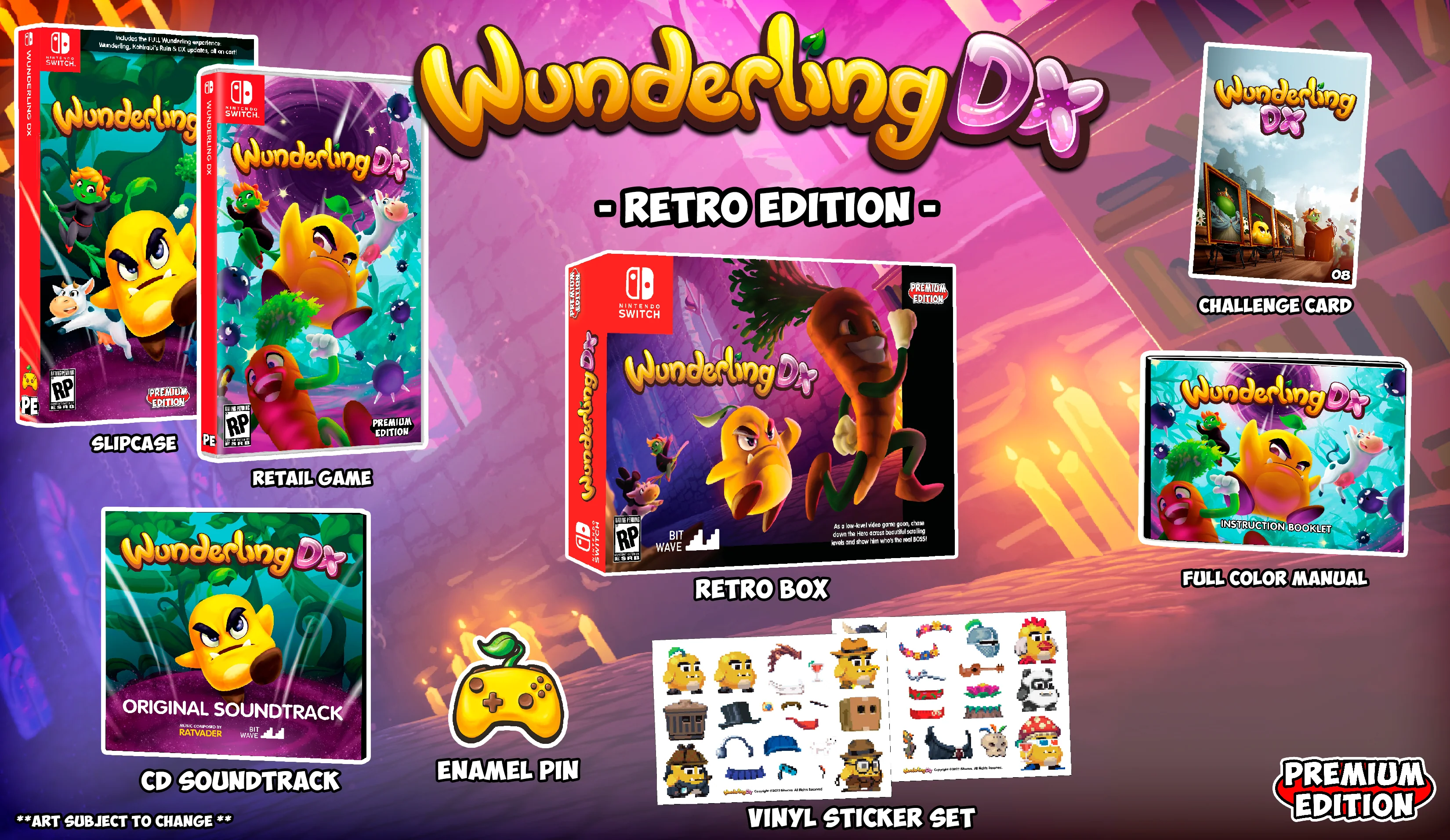 WUNDERLING DX [RETRO EDITION] [PREMIUM EDITION GAMES #8 SERIES 4] - SWITCH - Image 2