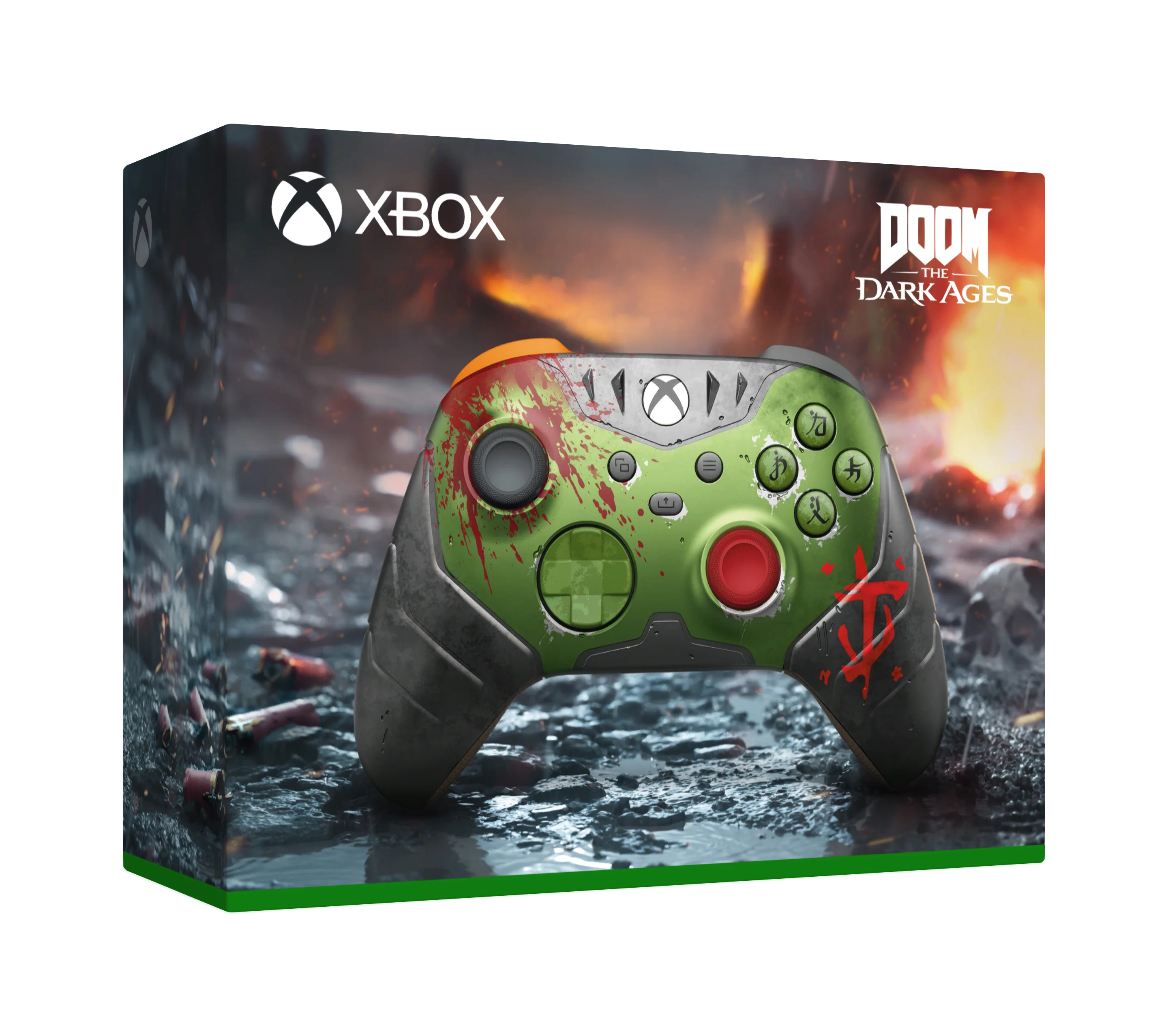 Xbox Wireless Controller – DOOM: The Dark Ages Limited Edition - Xbox Series X / Xbox One (FREE SHIPPING)
