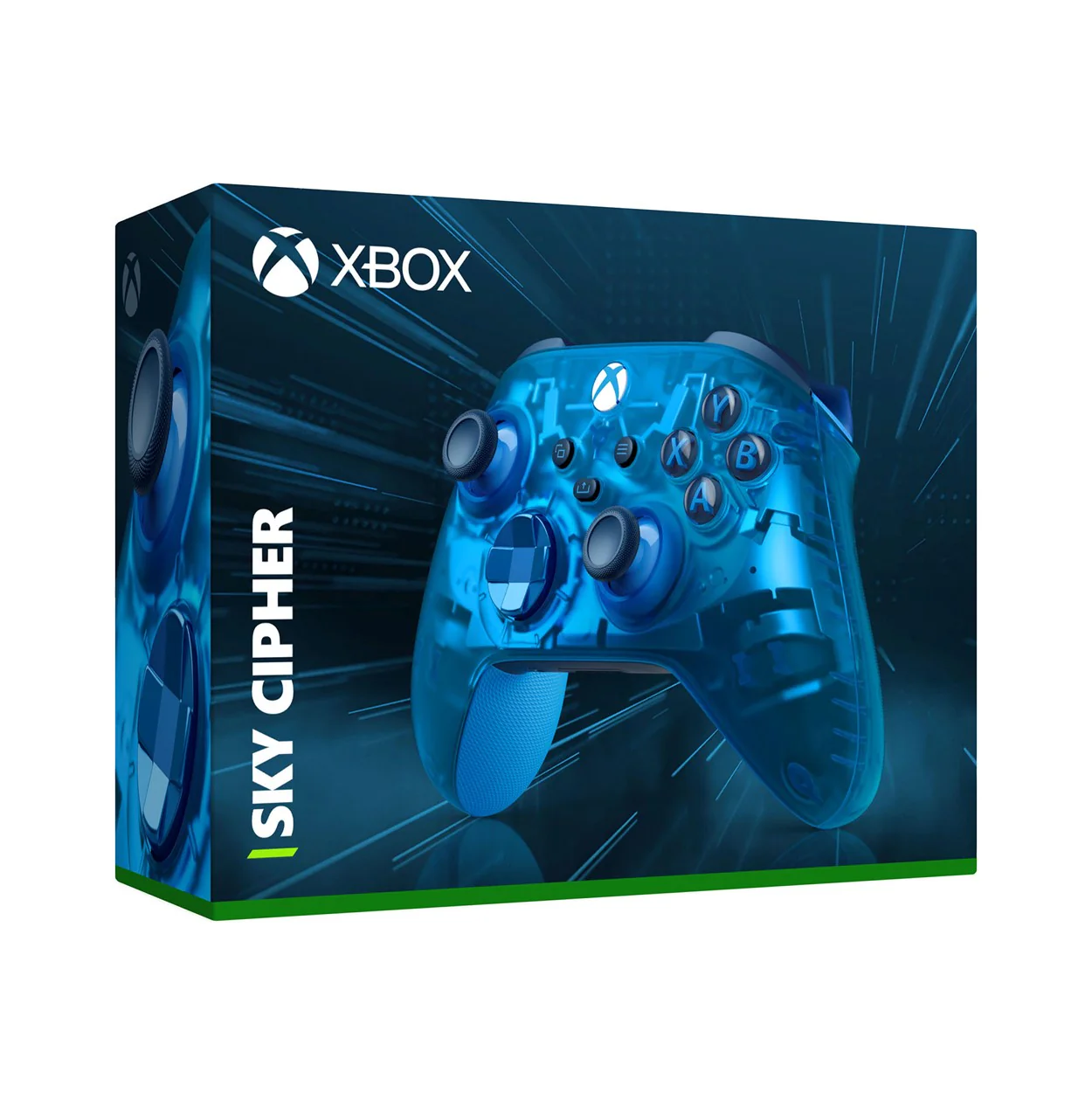 Xbox Wireless Controller – ( Sky Cipher ) for Xbox Series X|S, Xbox One, and Windows 10 Devices