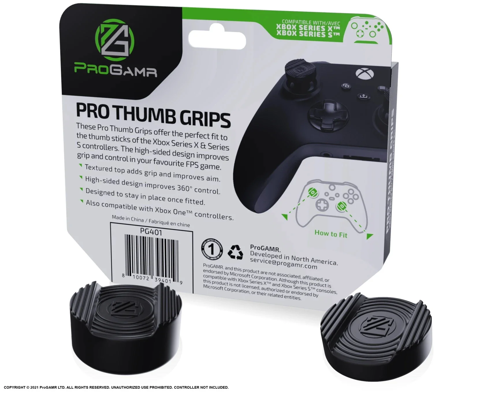PRO GAMR PRO THUMB GRIPS - XBS - Image 4