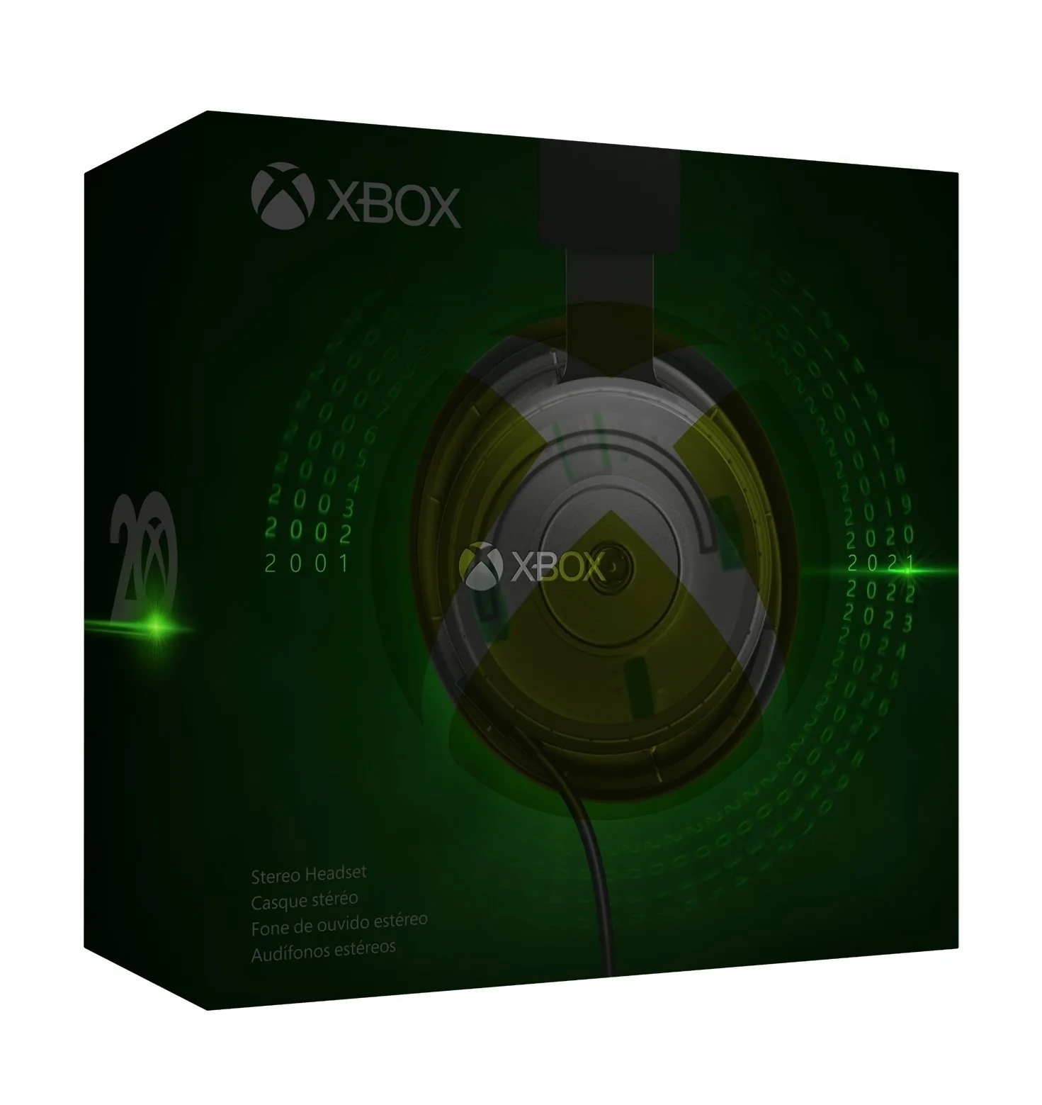 XBSX WIRED STEREO HEADSET 20TH ANNIVERSARY LE - XBS
