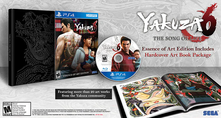 Yakuza 6 : The Song of Life [Essence of Art Edition] (Launch Edition) - PS4