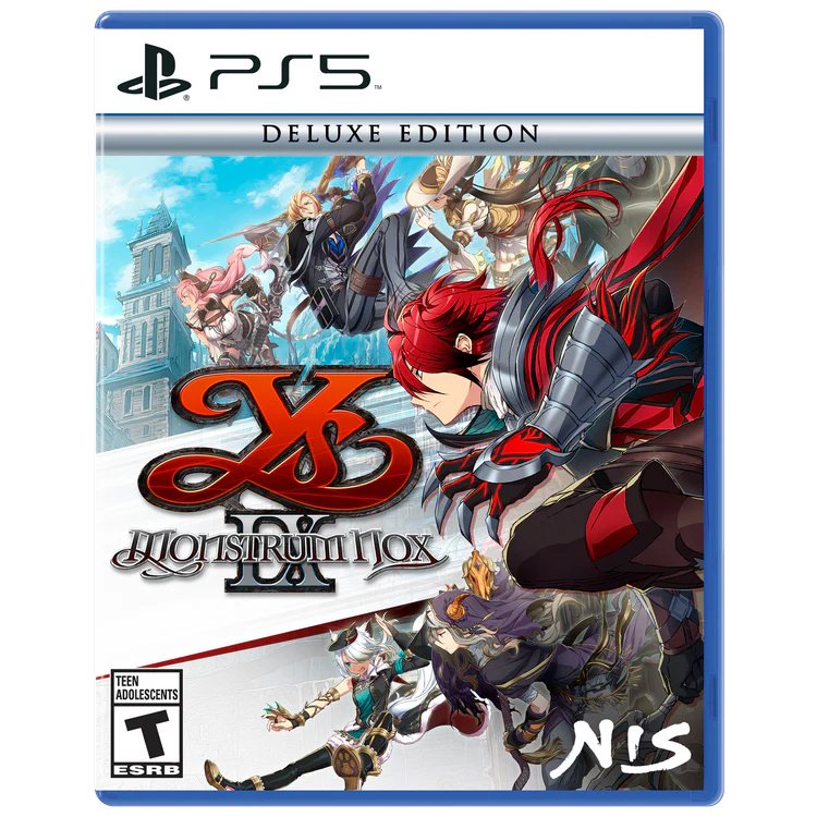 Ys IX: Monstrum Nox Deluxe Edition - PlayStation 5