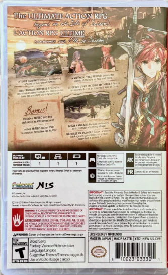 Ys VIII: Lacrimosa of Dana [Standard Edition] - Nintendo Switch - Image 2