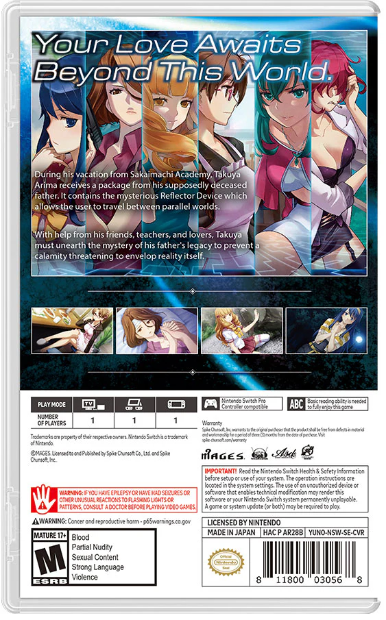 YU-NO: A Girl Who Chants Love At The Bound Of This World [Standard Edition] - Nintendo Switch - Image 2