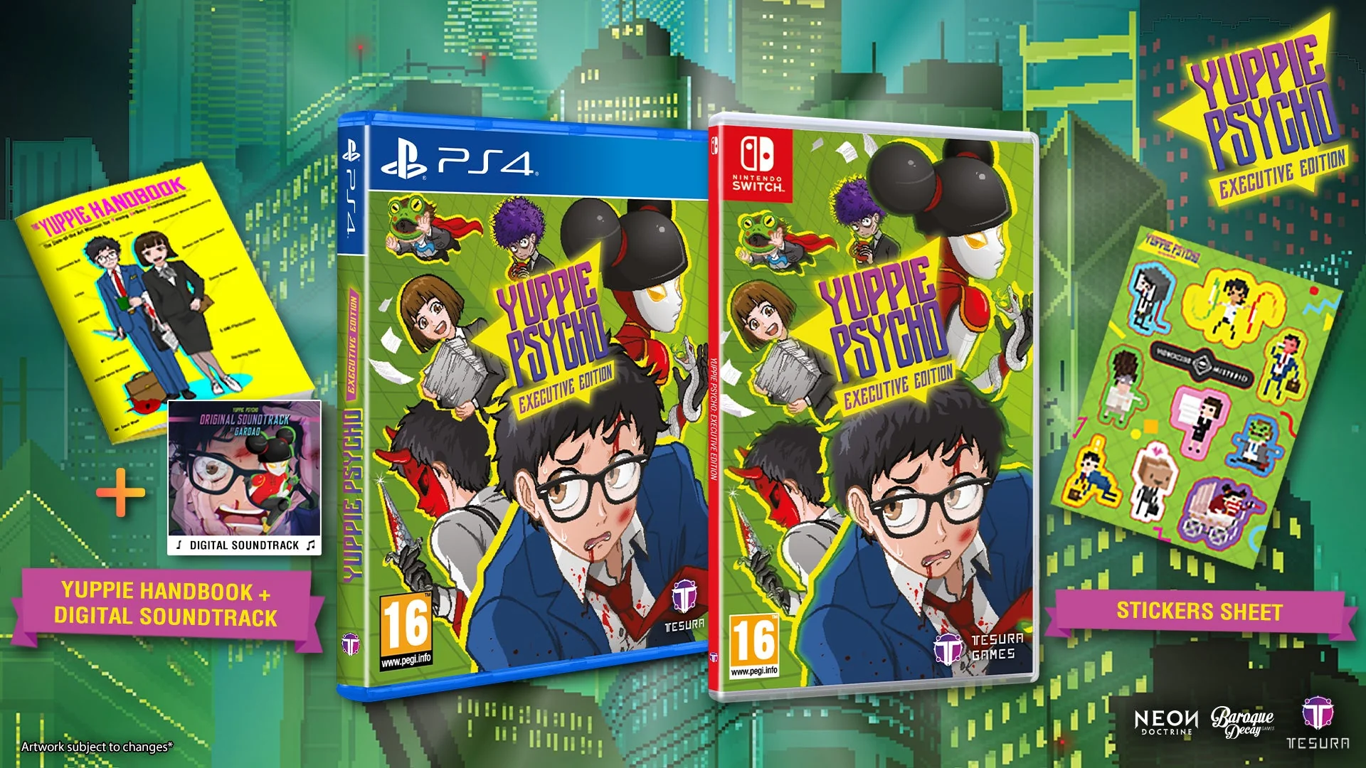 Yuppie Psycho: Executive Edition - PlayStation 4 [PEGI Import] - Image 2