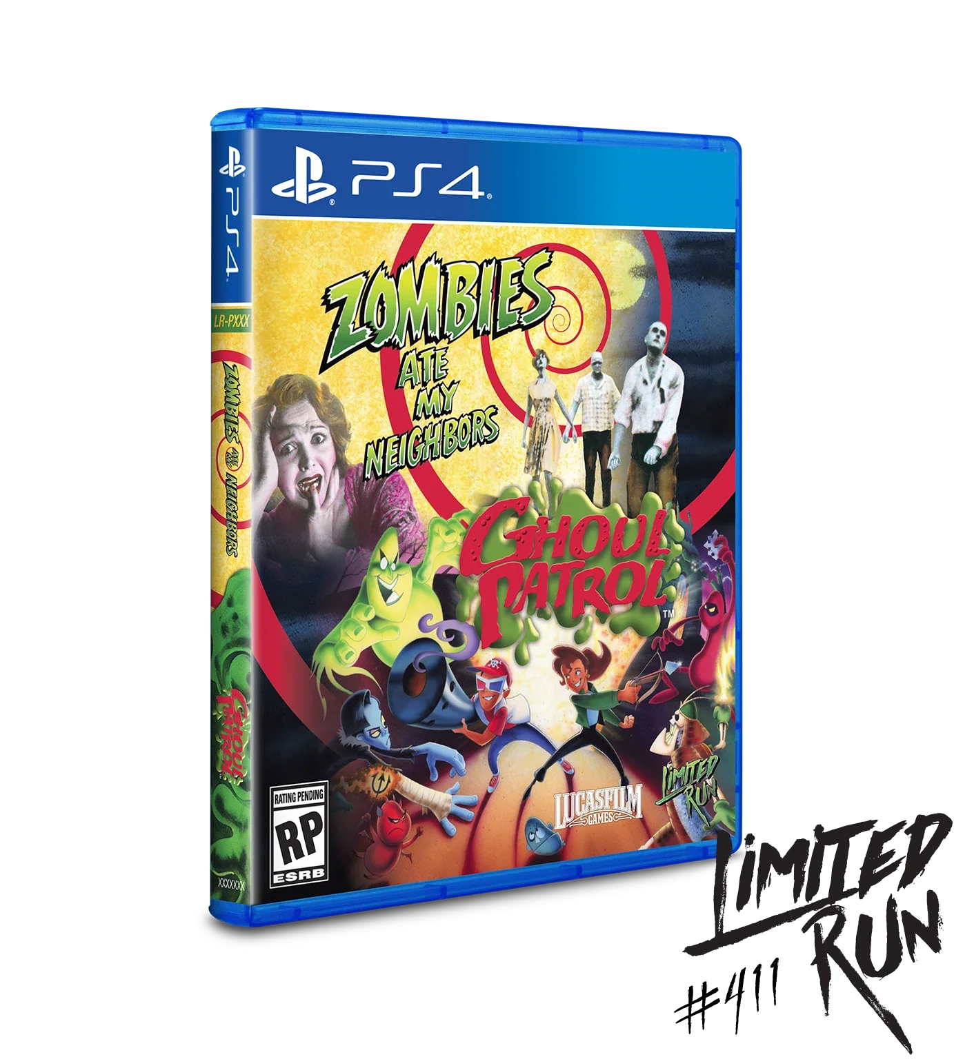 Zombies Ate My Neighbors + Ghoul Patrol [Limited Run Games #414] - PlayStation 4